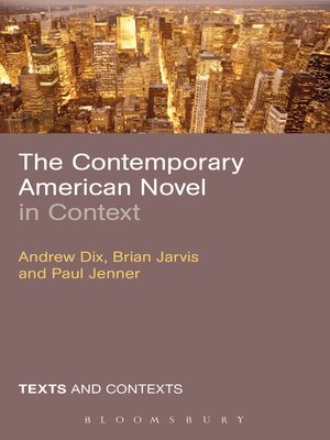 cover image of The Contemporary American Novel in Context
